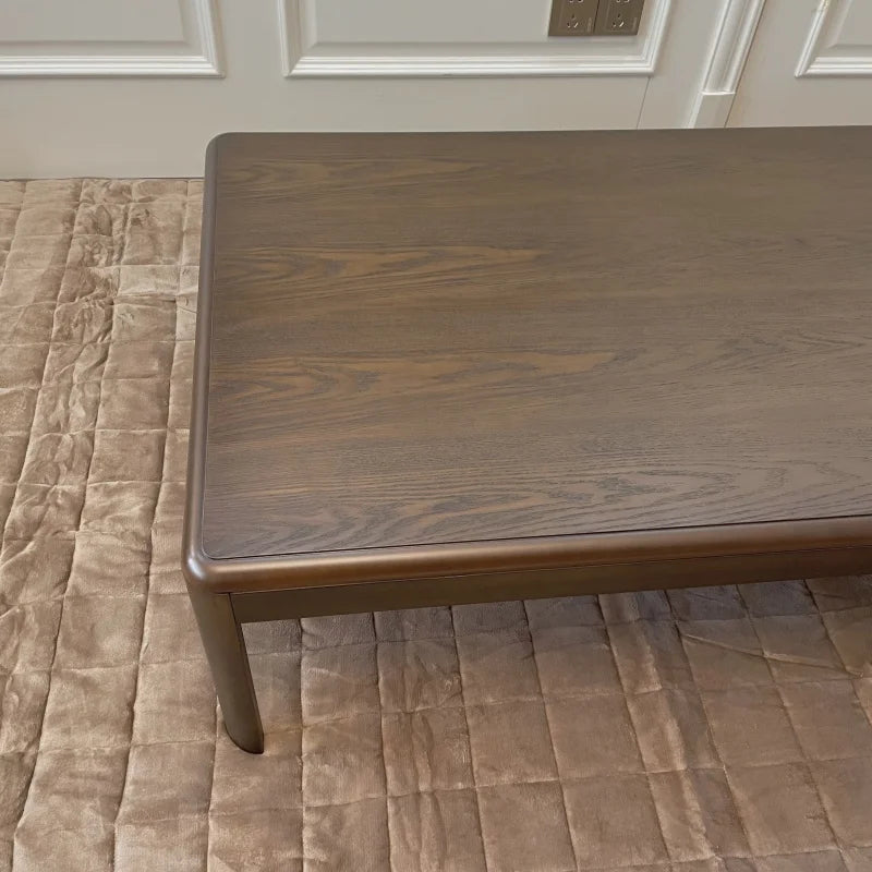 Table Basse Design Japonaise – Style Sol, Bois Naturel & Épure Minimaliste | Kyoto