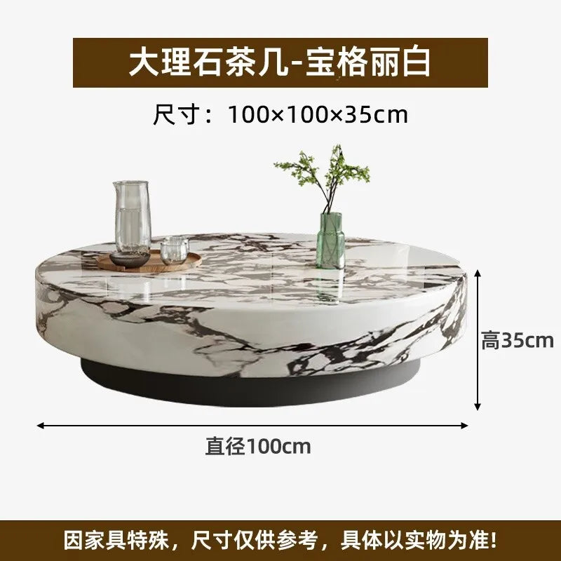 Table Basse Design Ronde – Esthétique Moderne, 18 Formats & Gain de Place | Solaris