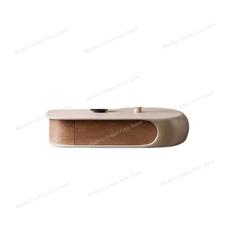 Table Basse Design Nordique XXL – Grand Format 135×75 cm, Bois Noble & Deux Hauteurs | Boréal