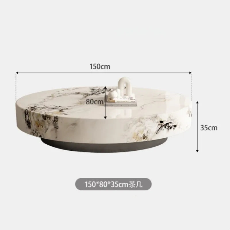Table Basse Design Ronde – Esthétique Moderne, 18 Formats & Gain de Place | Solaris