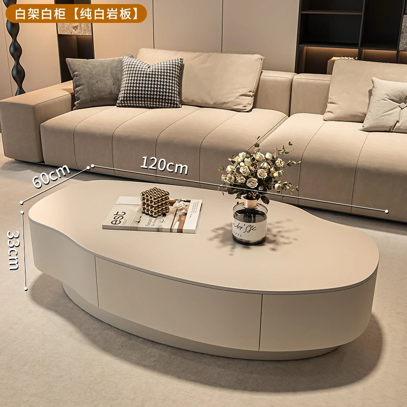Table Basse Design Style Italien – Bois Noble, Minimaliste & 5 Formats | Milano
