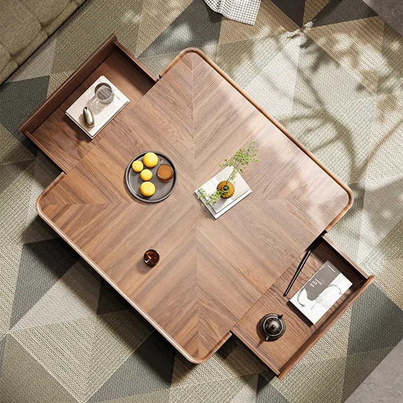 Table Basse Design Bois Minimaliste – Tiroirs, 10 Formats & Style Contemporain | Atelier