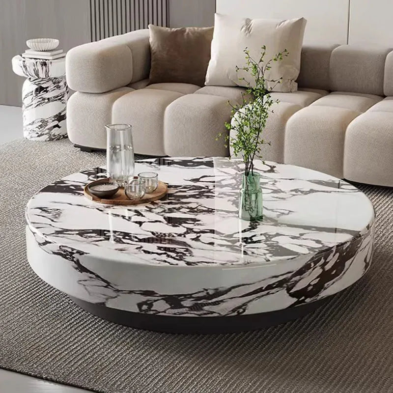Table Basse Design Ronde – Esthétique Moderne, 18 Formats & Gain de Place | Solaris