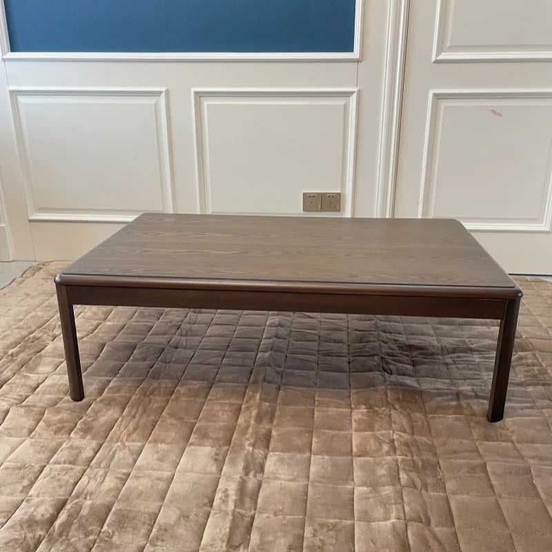 Table Basse Design Japonaise – Style Sol, Bois Naturel & Épure Minimaliste | Kyoto