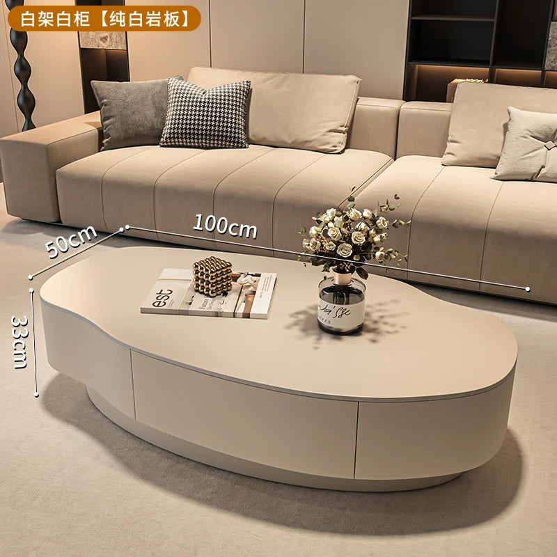 Table Basse Design Style Italien – Bois Noble, Minimaliste & 5 Formats | Milano