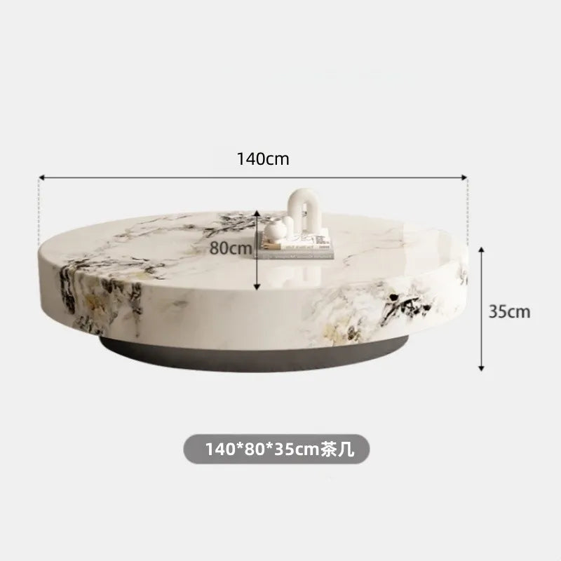 Table Basse Design Ronde – Esthétique Moderne, 18 Formats & Gain de Place | Solaris