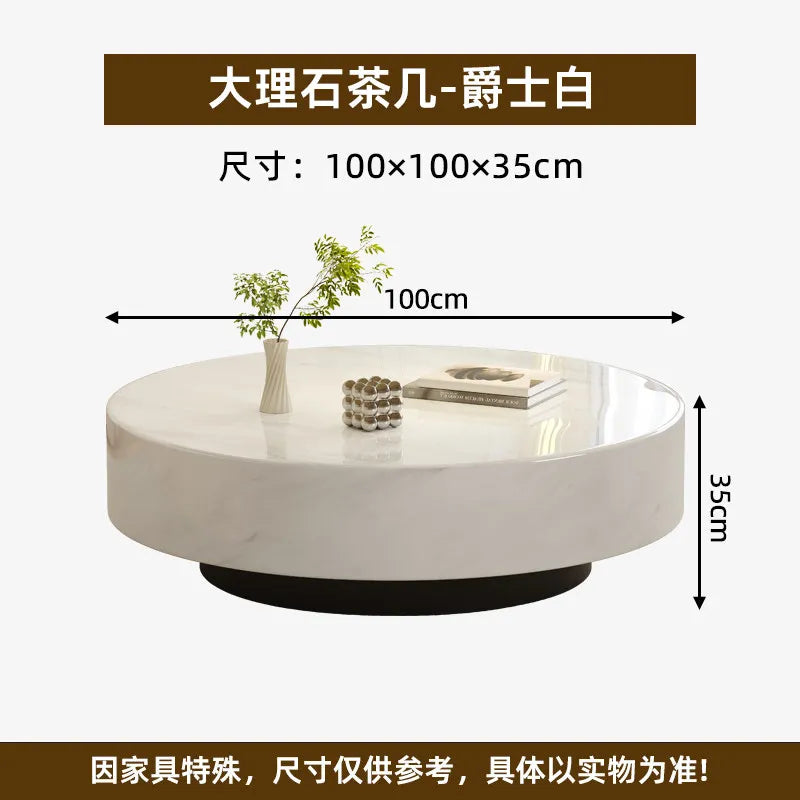 Table Basse Design Ronde – Esthétique Moderne, 18 Formats & Gain de Place | Solaris