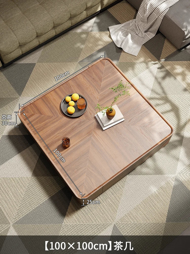 Table Basse Design Bois Minimaliste – Tiroirs, 10 Formats & Style Contemporain | Atelier