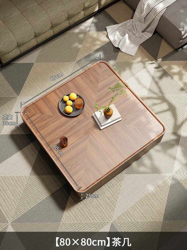 Table Basse Design Bois Minimaliste – Tiroirs, 10 Formats & Style Contemporain | Atelier